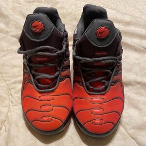 Nike Air Max Orange and Black Men's Sneakers